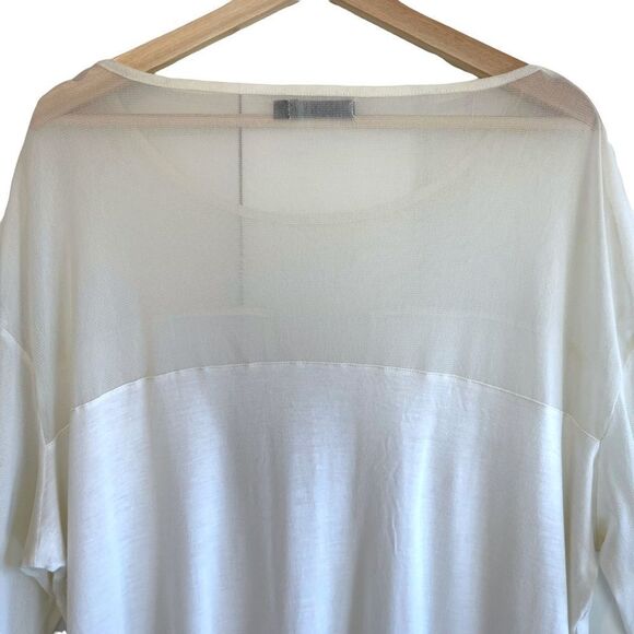 Tiger of Sweden 100% Viscose Sheer Sleeve Top - Picture 6 of 8